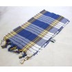 Ręcznik Hamam 170x80 cm - niebieski - 100% bawełna